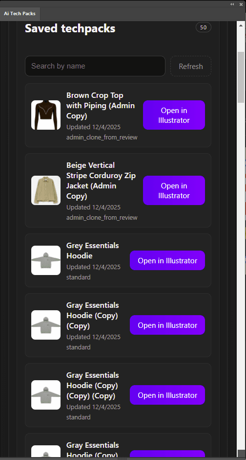 One click to start editing
