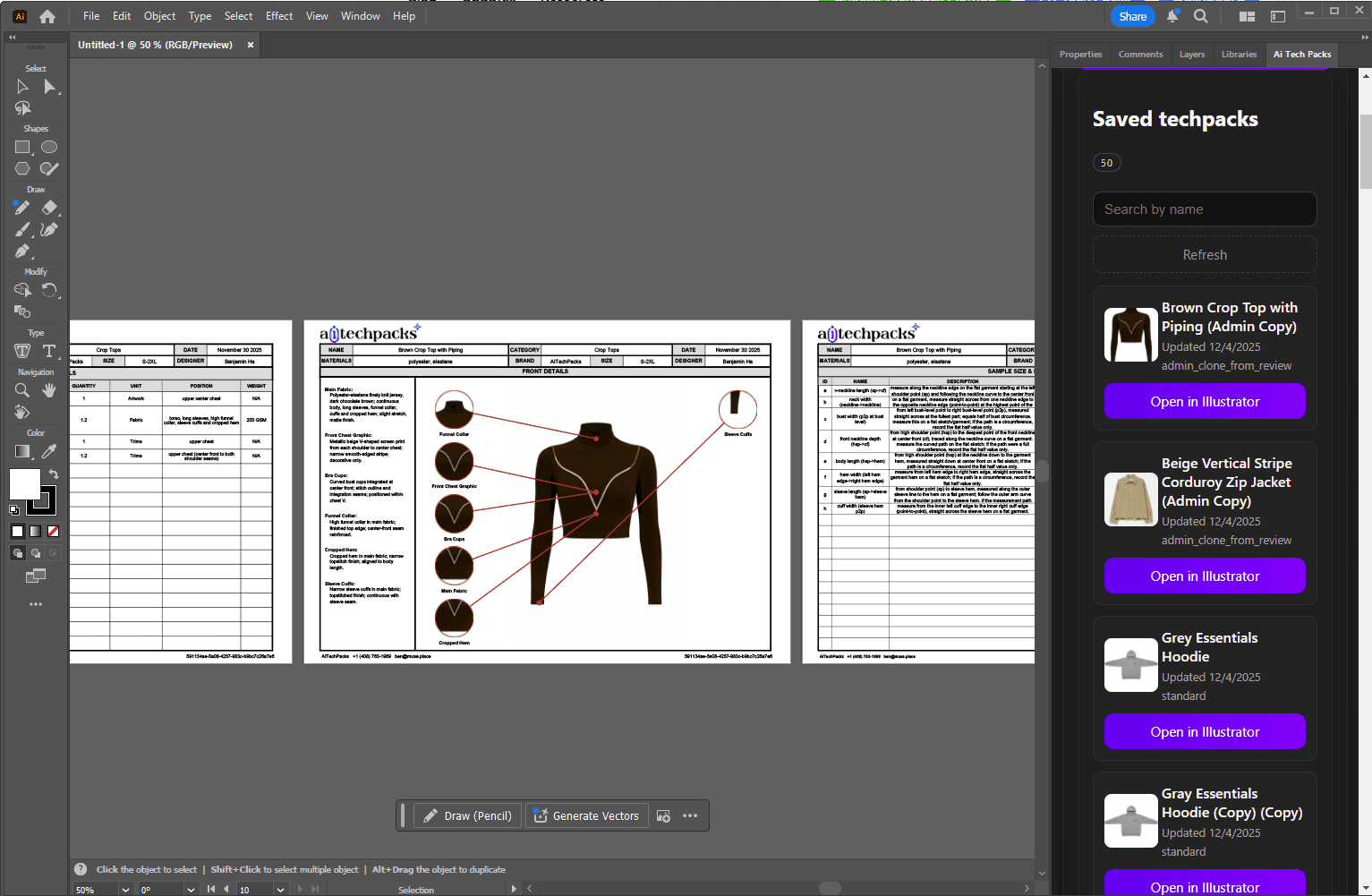 Customize with Illustrator's power